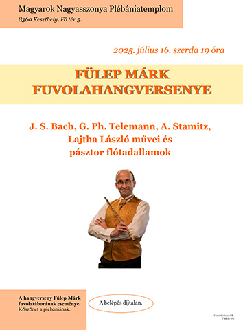 Flep Mrk fuvolahangversenye Keszthelyen, 2025. jlius 16-n