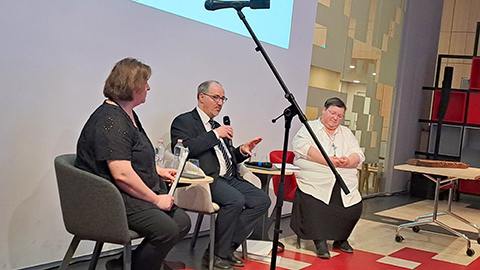 P�l�czi Krisztina, Medgyesy S. Norbert �s Kőv�ri R�ka a k�nyvbemutat�n